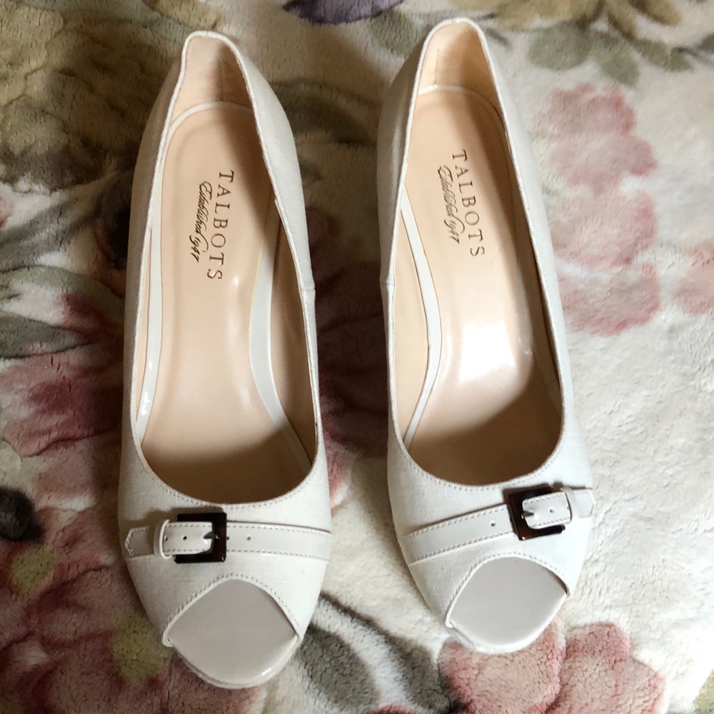 Talbots Peep Toe Espadrilles